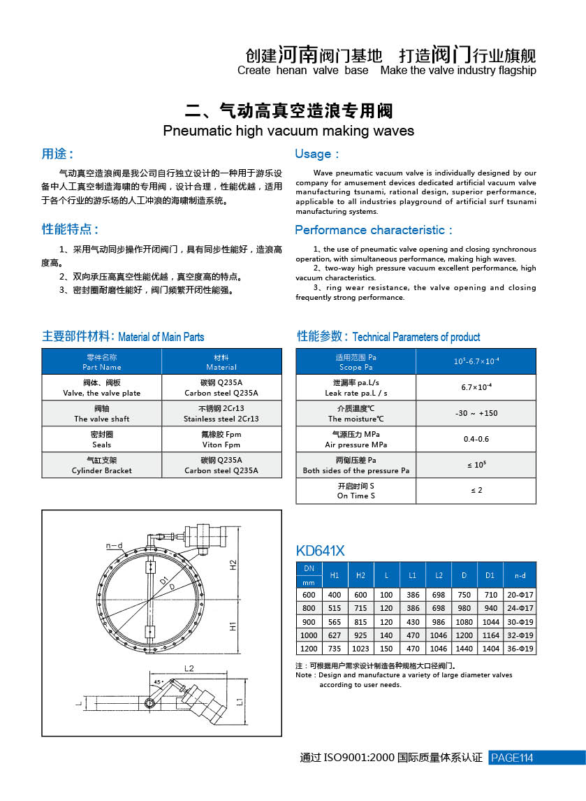 鄭州蝶閥廠的電動雙閥座真空蝶閥是由什么組成的呢？